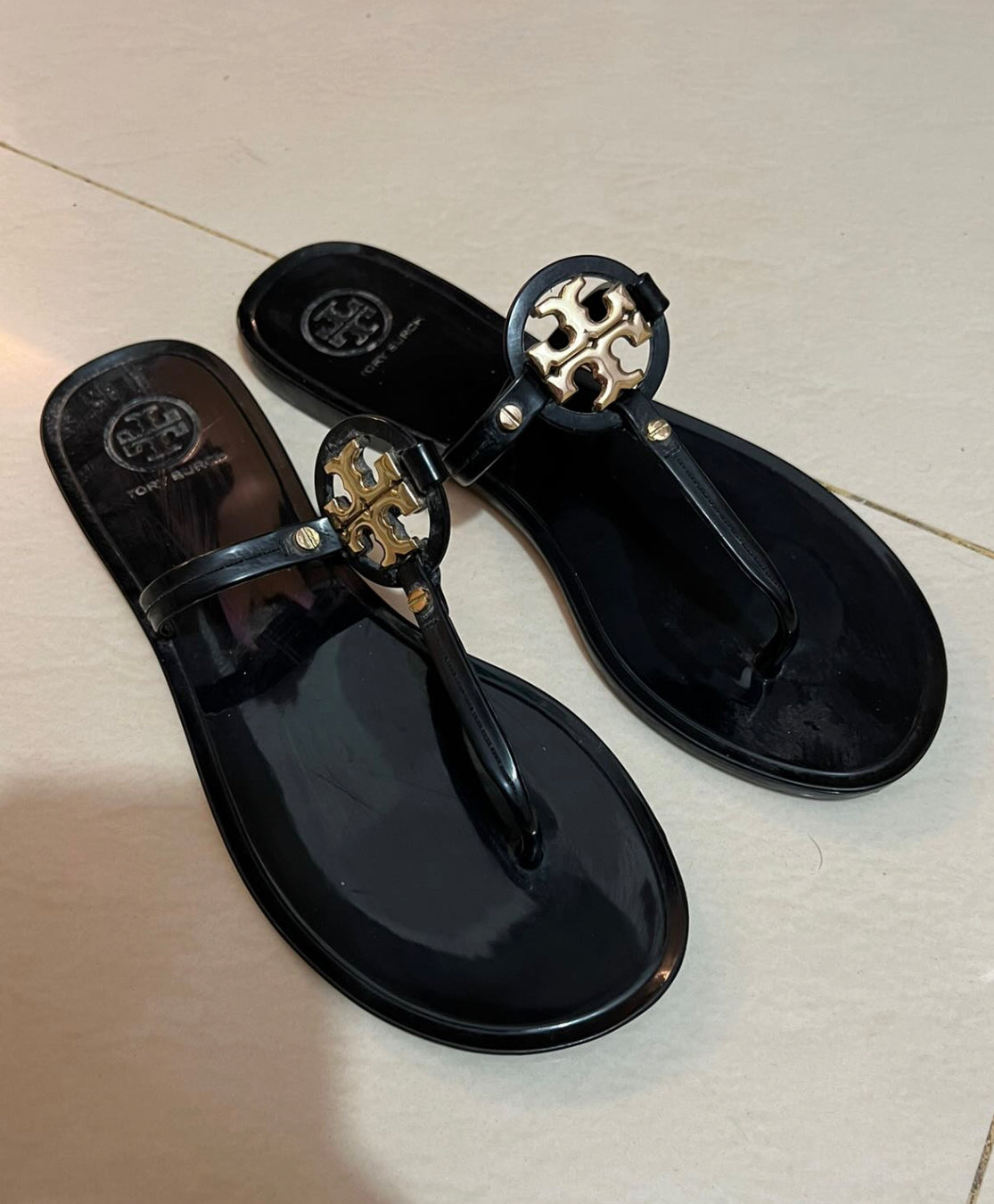 Almost New Tory Burch Slides